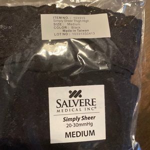 Support Simply sheer thigh high